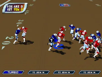 NFL Blitz 2001 (USA) screen shot game playing